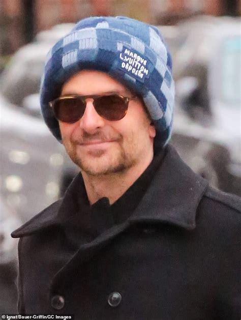 Bradley Cooper dons a 5 Louis Vuitton beanie 